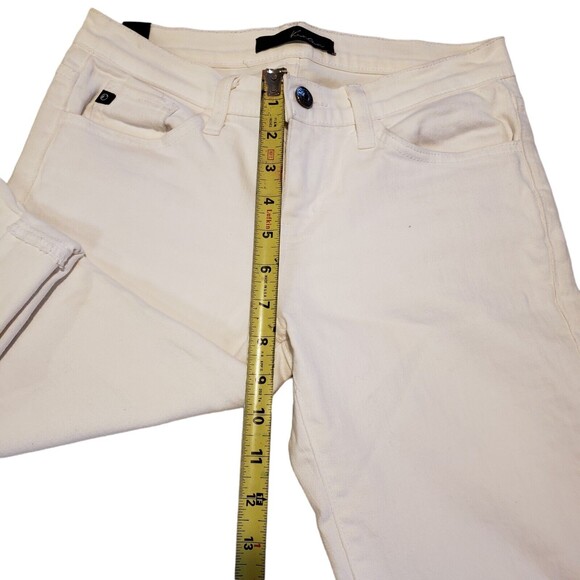 KanCan Jeans Women 26 White Estilo BkE1013R Denim Stretch Pants - Picture 2 of 7